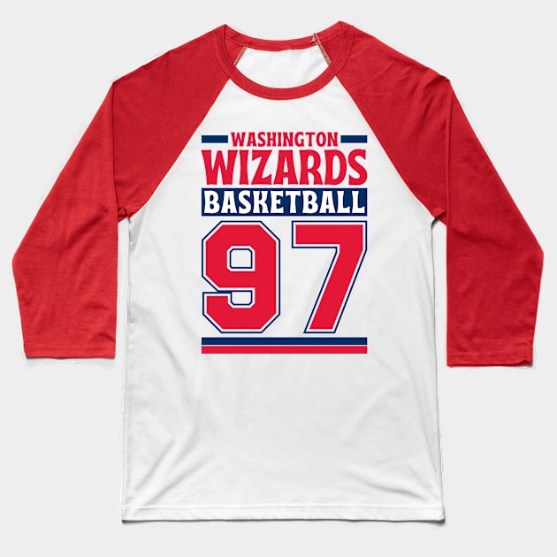 Washington Wizardsss 1997 Basketbal Limited Edition Baseball T-Shirt by Astronaut.co